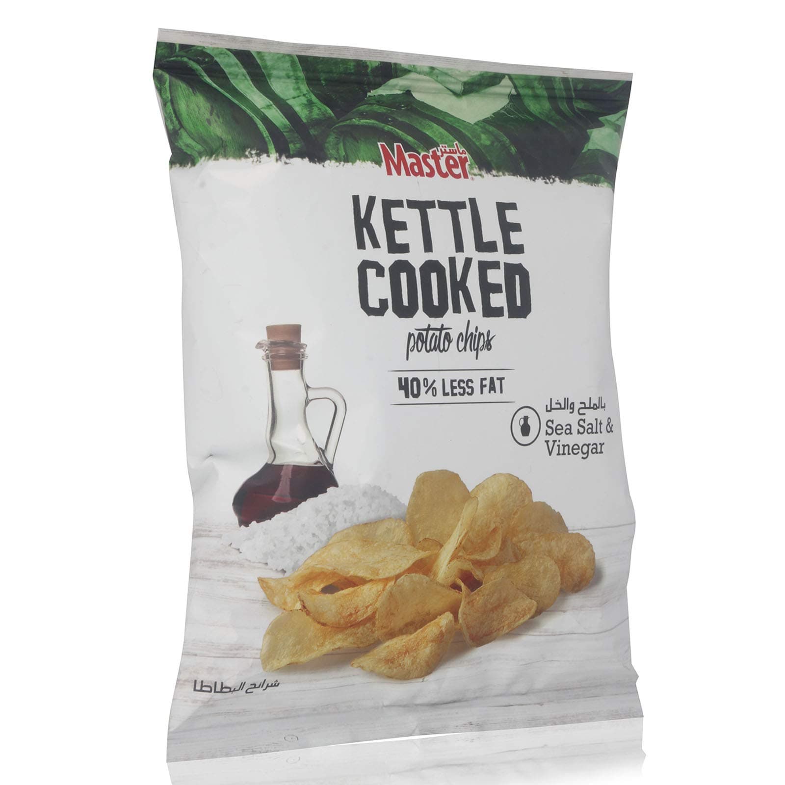 Kettle Cooked Sea Salt Vinegar Potato Chips 45 g