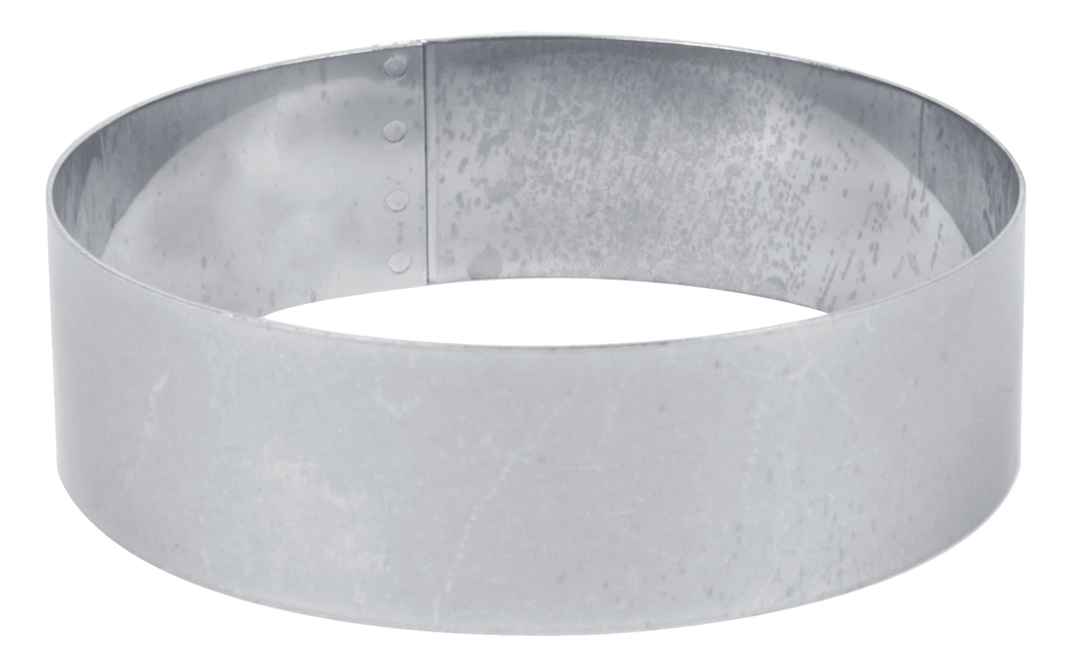 Calder INOX 18/10 Smooth Round Cookie Cutter, 14 cm Diameter-4 cm Height, Stainless Steel, Silver