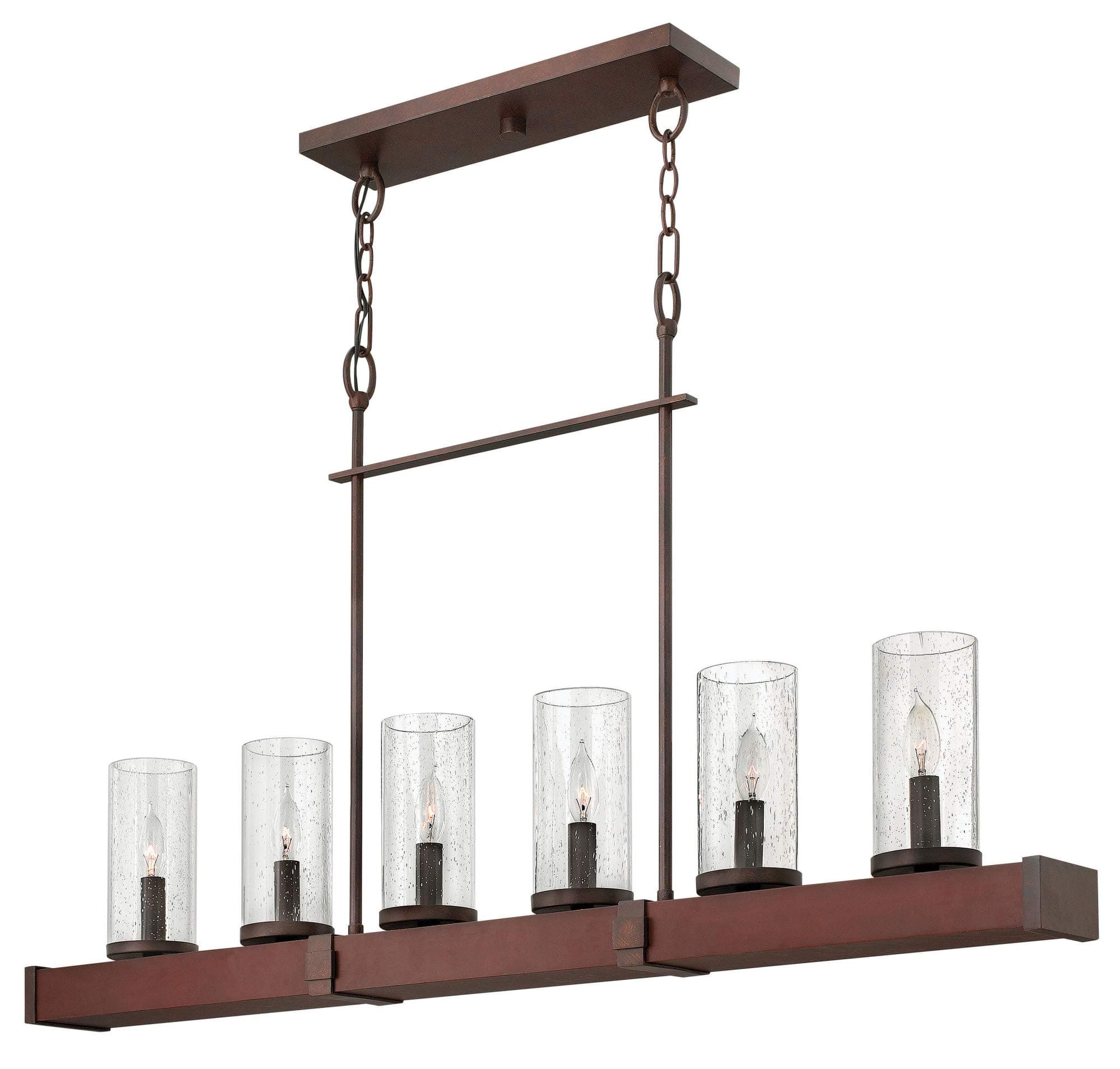 Fredrick Ramond FR40204IRN Six Light Chandelier