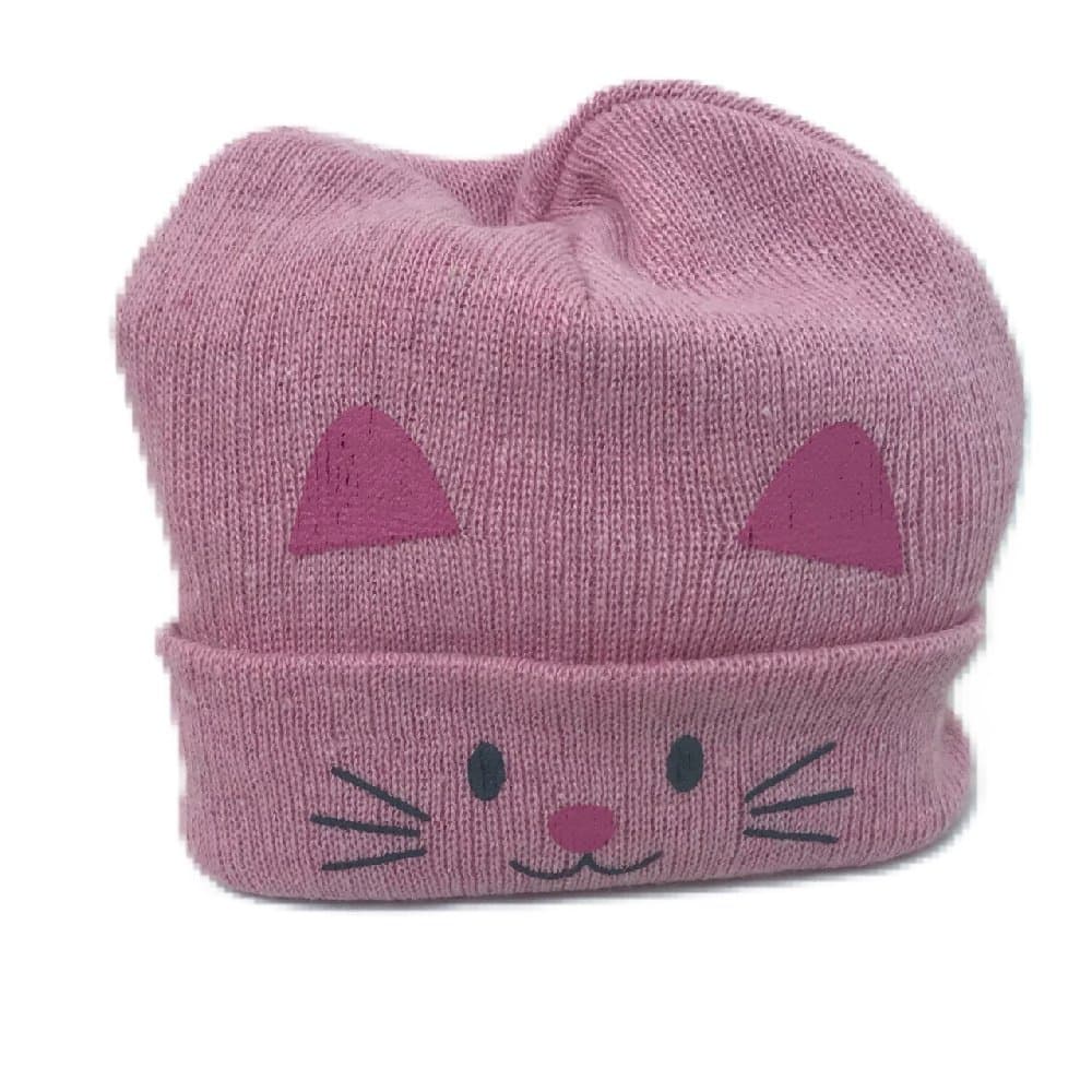 Baby Studio Character Beanie Kitty (Toddler) Pink