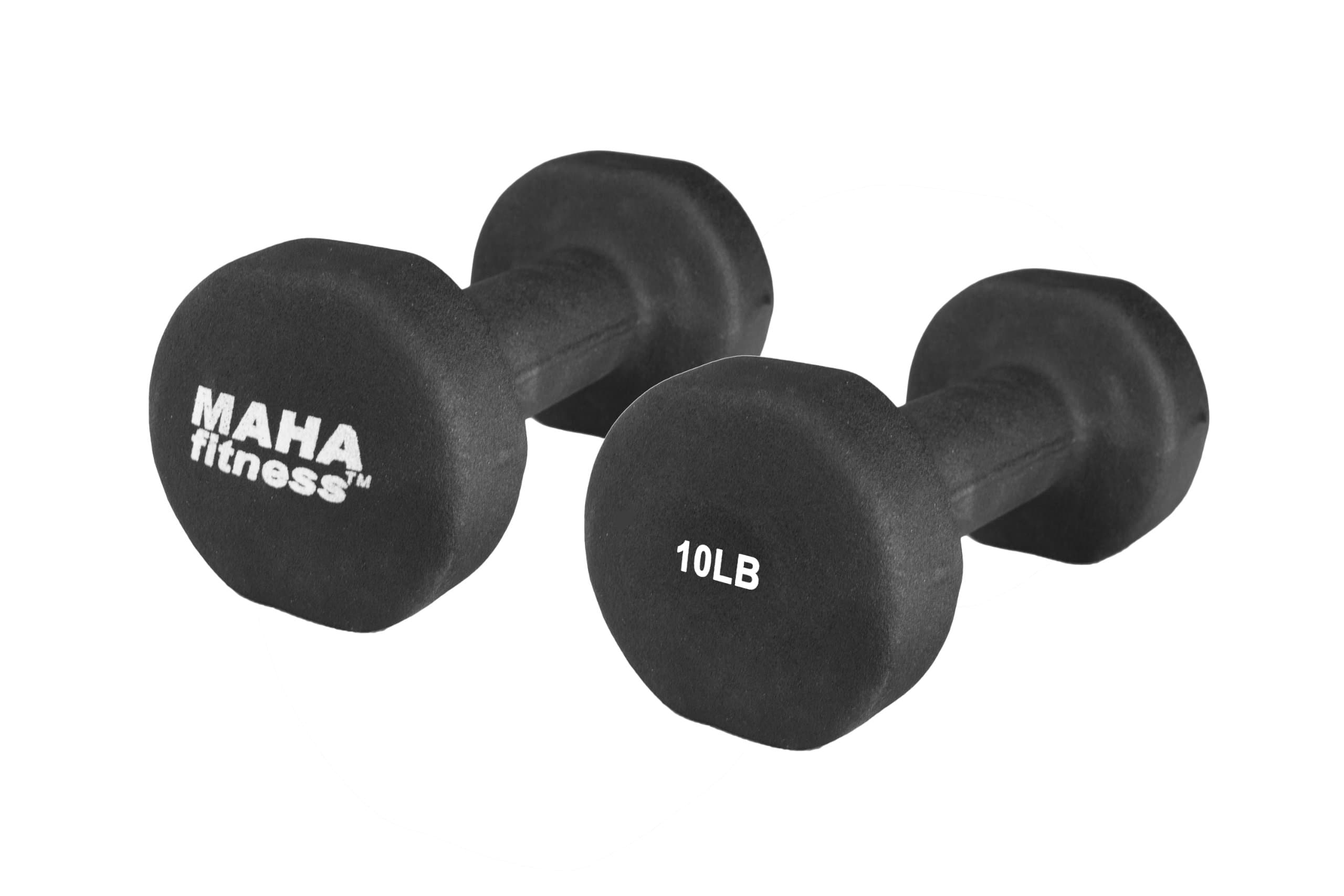 Neoprene Coated Dumbbells 2 Pack (10 LB)
