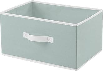 Kuber Industries HS40KUBMART23892 Multi-purpose Rectangular Drawer Storage Box and Fabric Organizer (Gray), Non-Woven