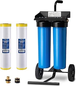iSpring Spotless Car Wash System, Deionized Water System for Car Wash, RVs, Boats, Motorcycles, and Windows, Model: WGB22BD