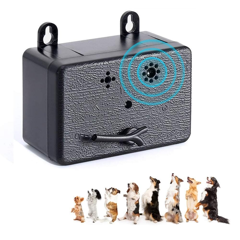 Hisophia Anti Barking Control Device, Ultrasonic Dog Bark Deterrent Stop Barking, Upgraded Mini Bark Control Device Up to 50 FT Range