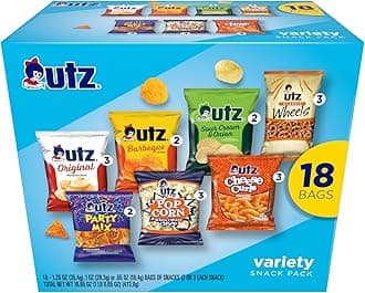 Utz Variety Snack Pack, 18 ct, 16.65 oz.