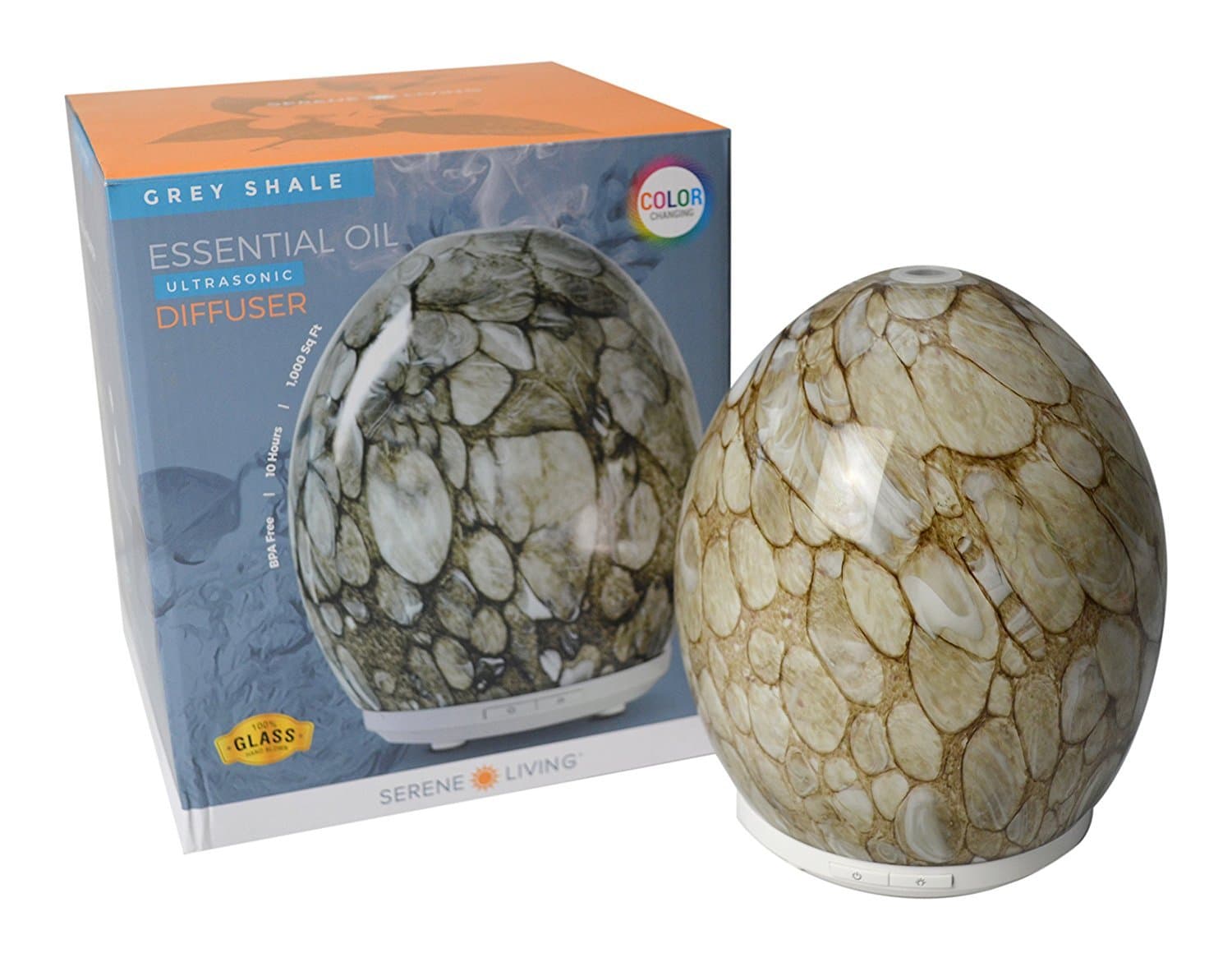 Greenair Serene Living Grey Shale Essential Oil Diffuser #679