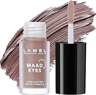 Matte Liquid Eyeshadow - Long Lasting Waterproof Eye Tint - Quick-Drying, Hypoallergenic Eye Makeup - Creamy & Smooth Formula - Brown Matte Cream Eyeshadow - Maad Eyes, №401, 5.2ml / 0.17oz