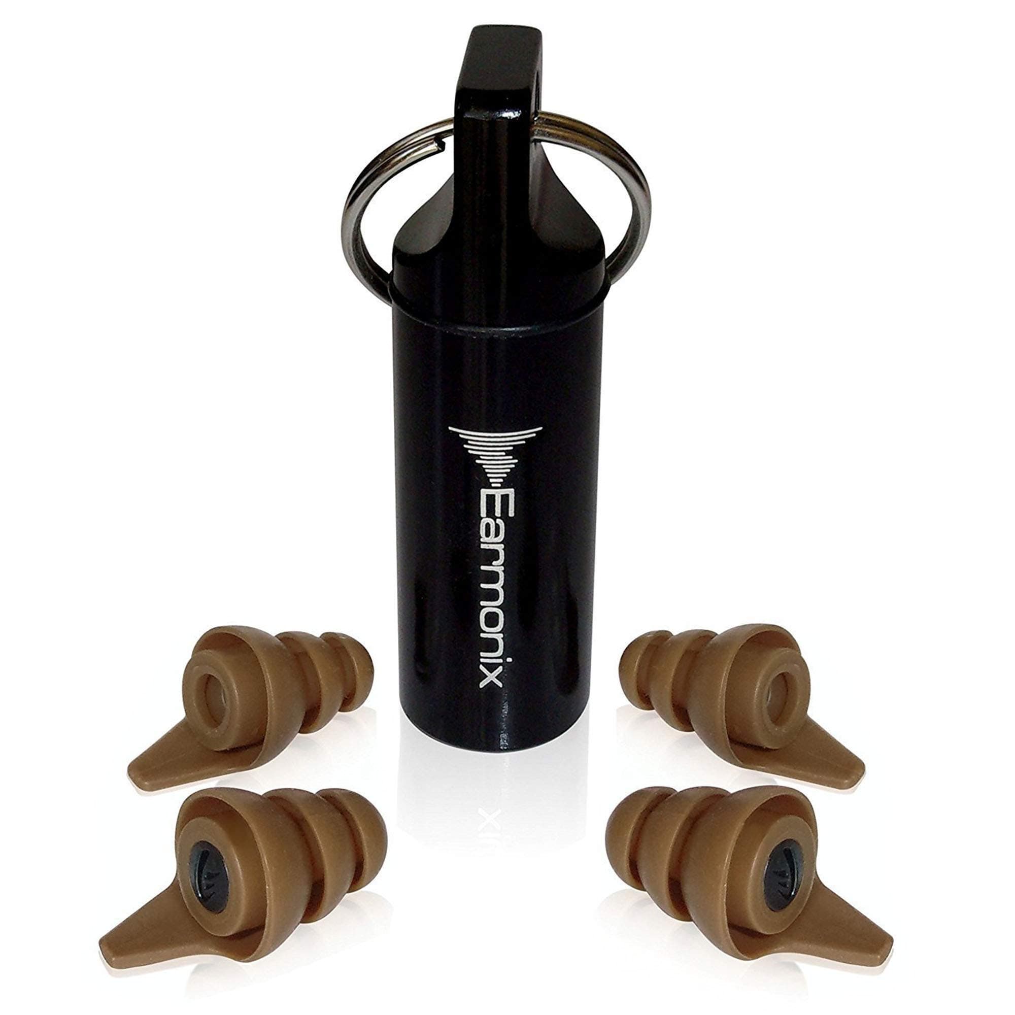 Shooting & Impact Ear Plugs - Impulse Noise Reducing - Protects from Harmful Noise Levels - Tactical Filter Design for Military & Police Use - Medical Grade TPE for Health, Safety, Comfort