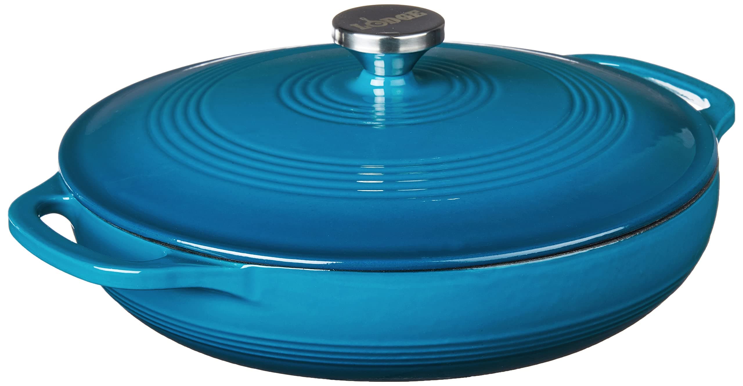 3.6 Qt Braiser Covered Casserole Dark Cornflower Blue Gradated