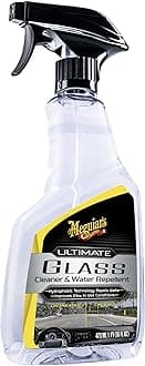 Ultimate Glass Cleaner & Water Repellent - Premium Glass and Window Cleaner for Quick Cleaning with Hydrophobic Technology that Acts as a Rain Repellent Improving Visibility in Rain - 16oz