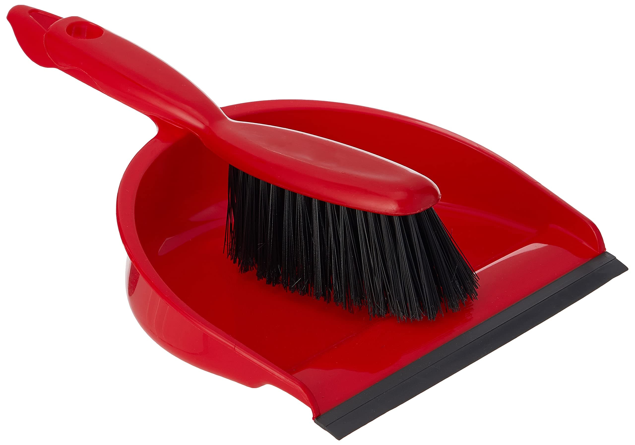 Robert Scott 191222 Dustpan and Soft Brush - Red