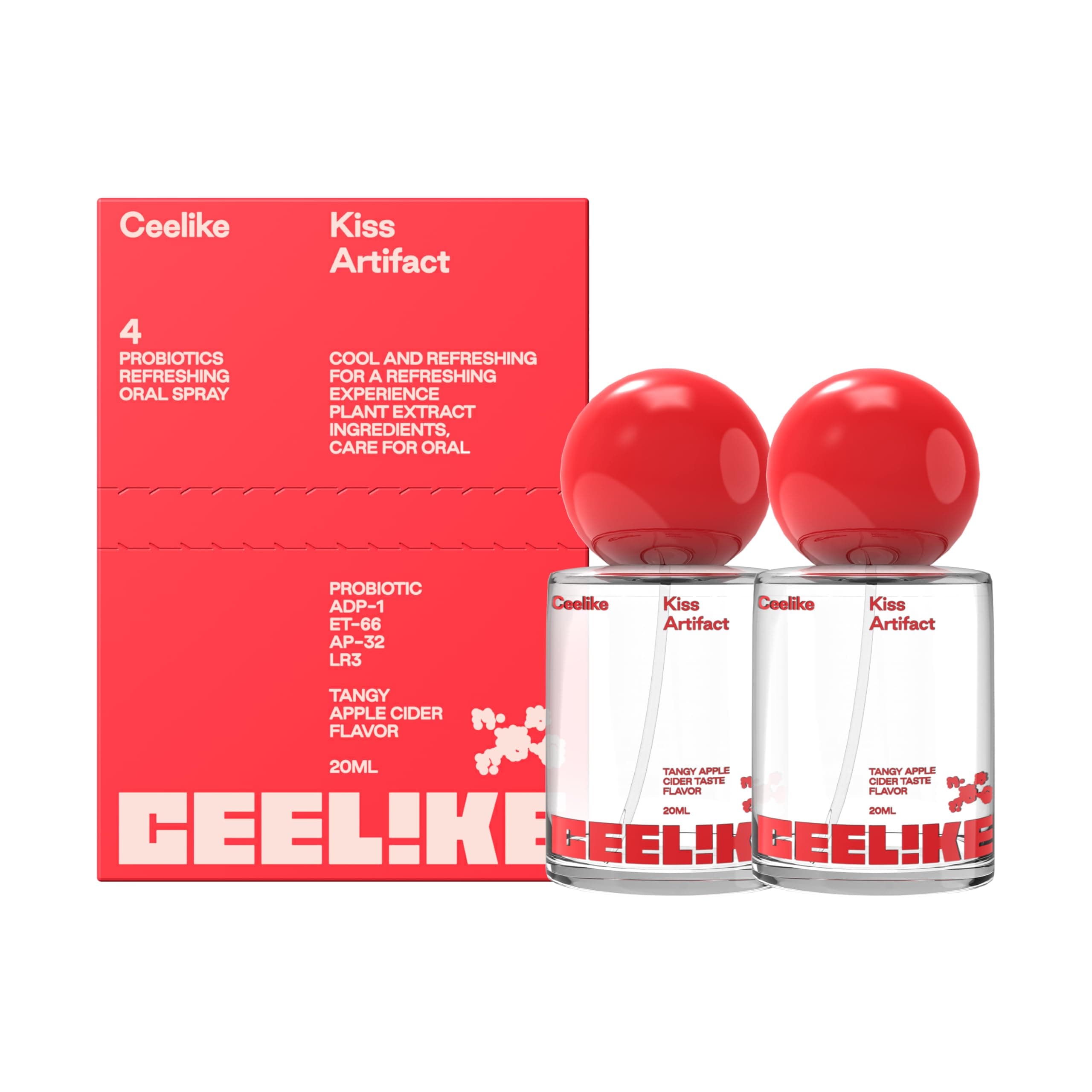 Oral Spray – Fresh Breath, Dual Cooling Experience & Convenient On-The-Go Design – Perfect for Freshening Breath Anywhere, Anytime (Apple Cider, 2 Count)