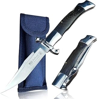 WPKOPYA （ DeHong hunting folding knife, folding pocket knife, wilderness camp...