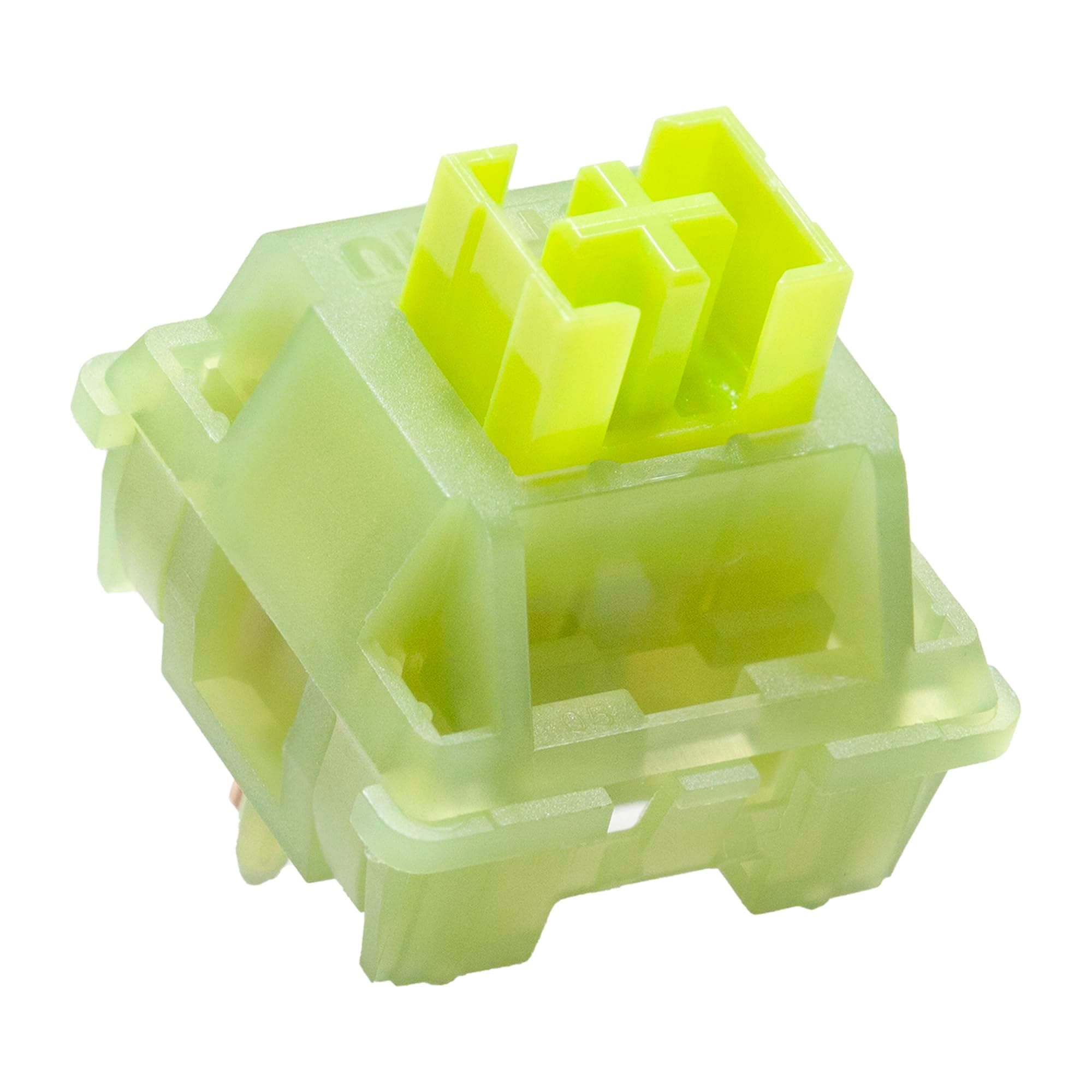 KPREPUBLIC Outemu Silent Peach V3 Switch Silent Lemon V3 Switch Linear Tactile Lime for Mechanical Keyboard POM PA66 Factory Lubed (OTM V3 Silent Lemon No LiGuide Switch x70)