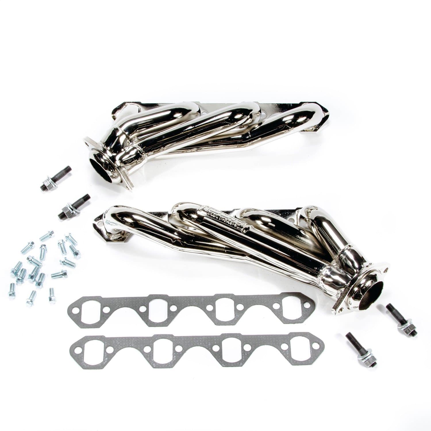 BBK 1511 1-5/8" Shorty Tuned Length Performance Exhaust Headers for Ford Mustang 351W - Chrome Finish