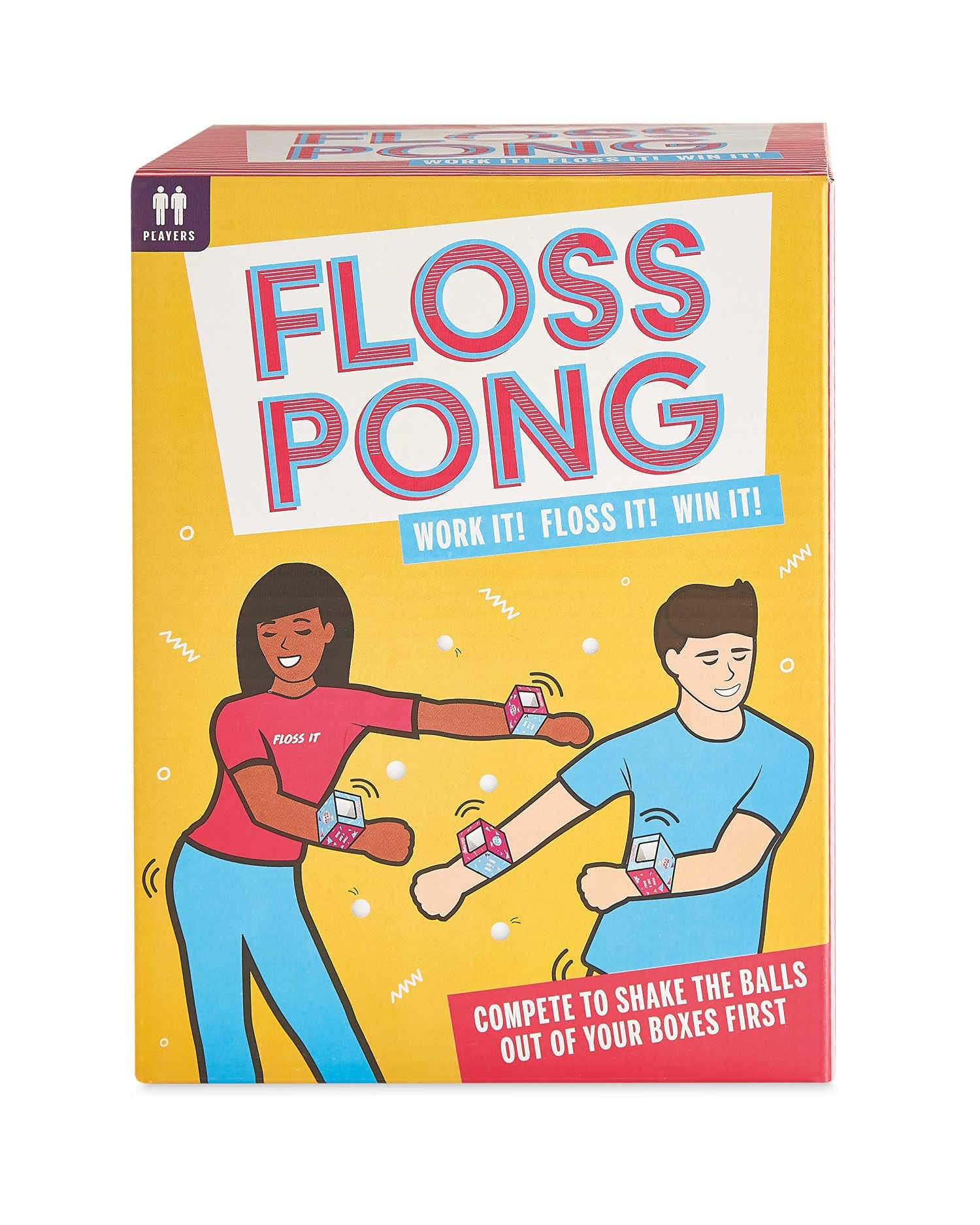 Floss Pong - Party Game - Flossing Skill Game - Ages 4+