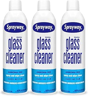 Glass Cleaner, SW-050 19 oz Cleaner for Auto and Home for a Streak-Free Shine, Deep Cleaning Foaming Action, Safe for Tinted & Non-Tinted Windows, Ammonia Free Foam Glass Cleaner, Pack of 3