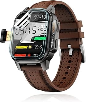 OSW Full Screen Protector Guard Tempered Glass for Fire Boltt Snapp, Pack Of 3, Full Coverage (Except Edges) And Easy Installation Kit for Smartwatch