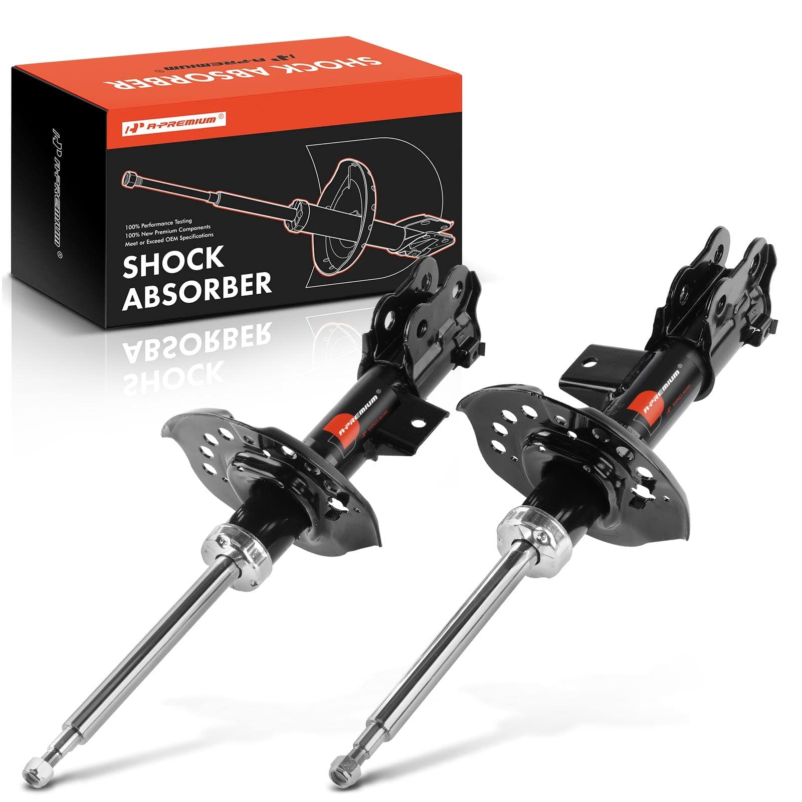 A-Premium Front Suspension Shock Absorber Struts Compatible with Hyundai Azera 2012-2017 & Kia Cadenza 2014-2016, 2-PC Set