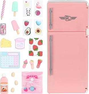 Desktop Caddies - Mini Fridge with 20+ Real Stationery Surprises Inside