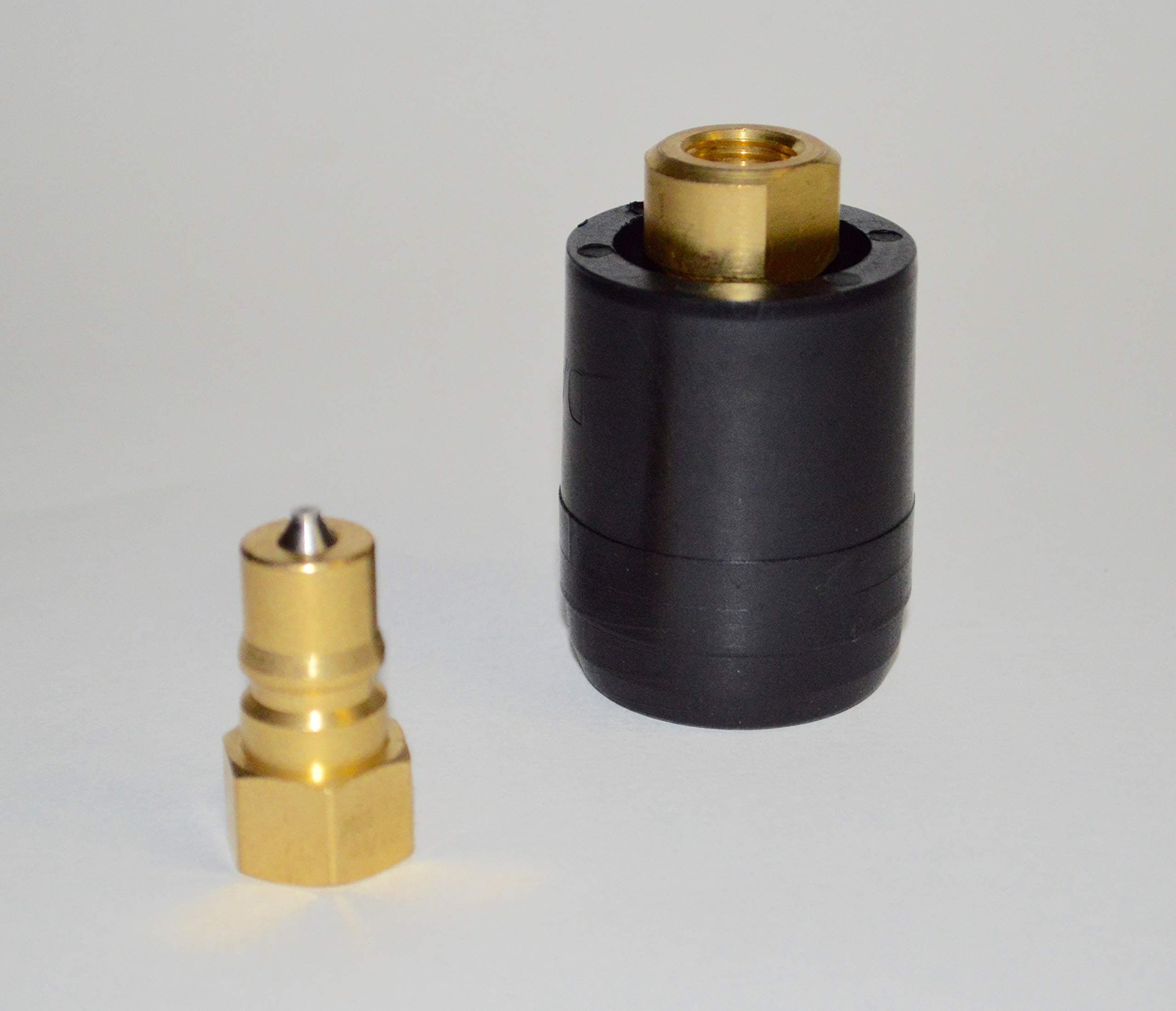 DT Heat Shield Guard Carpet Cleaning Brass Quick Disconnect 1/4" Wands Hose Valves