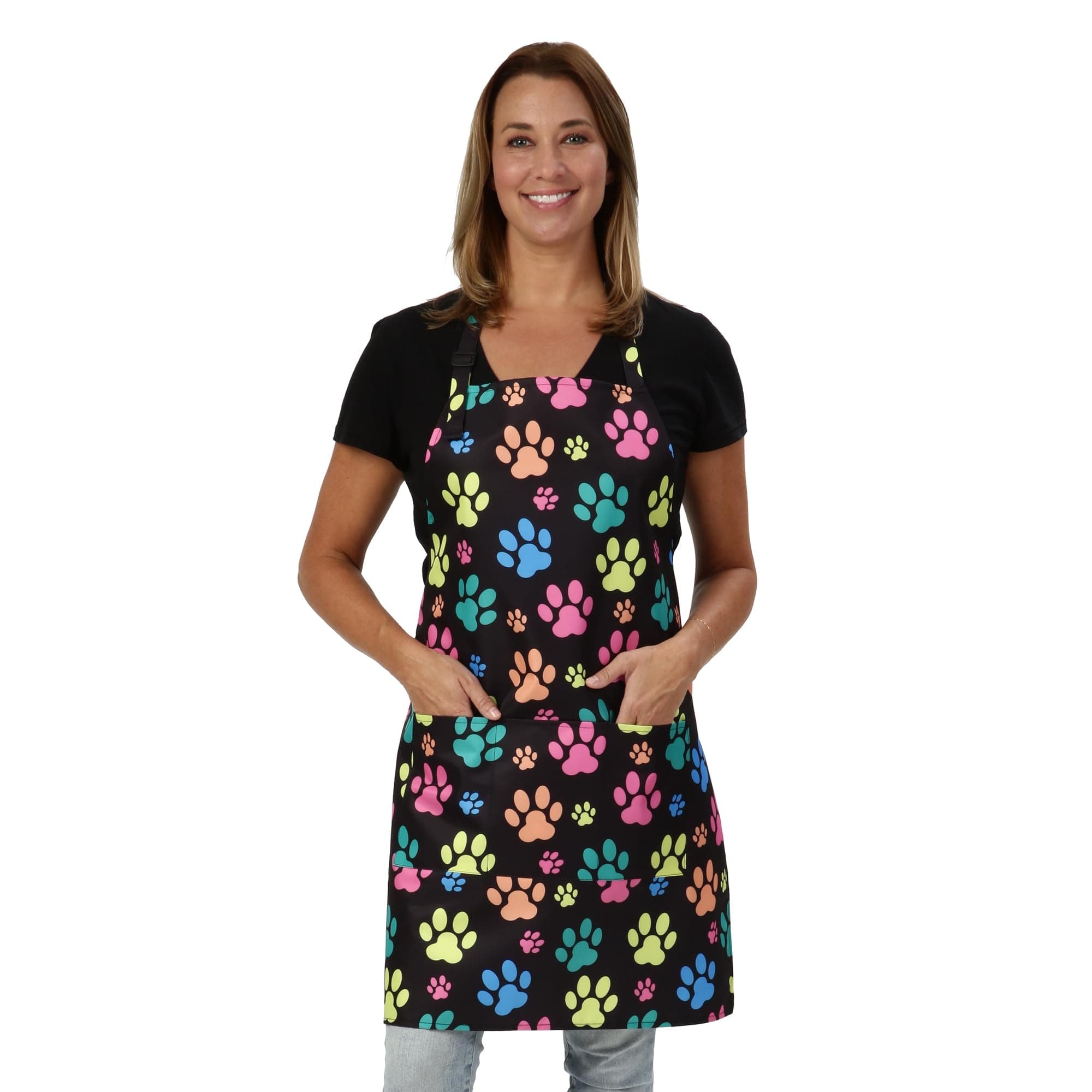 Pawprints Waterproof Dog Grooming Apron