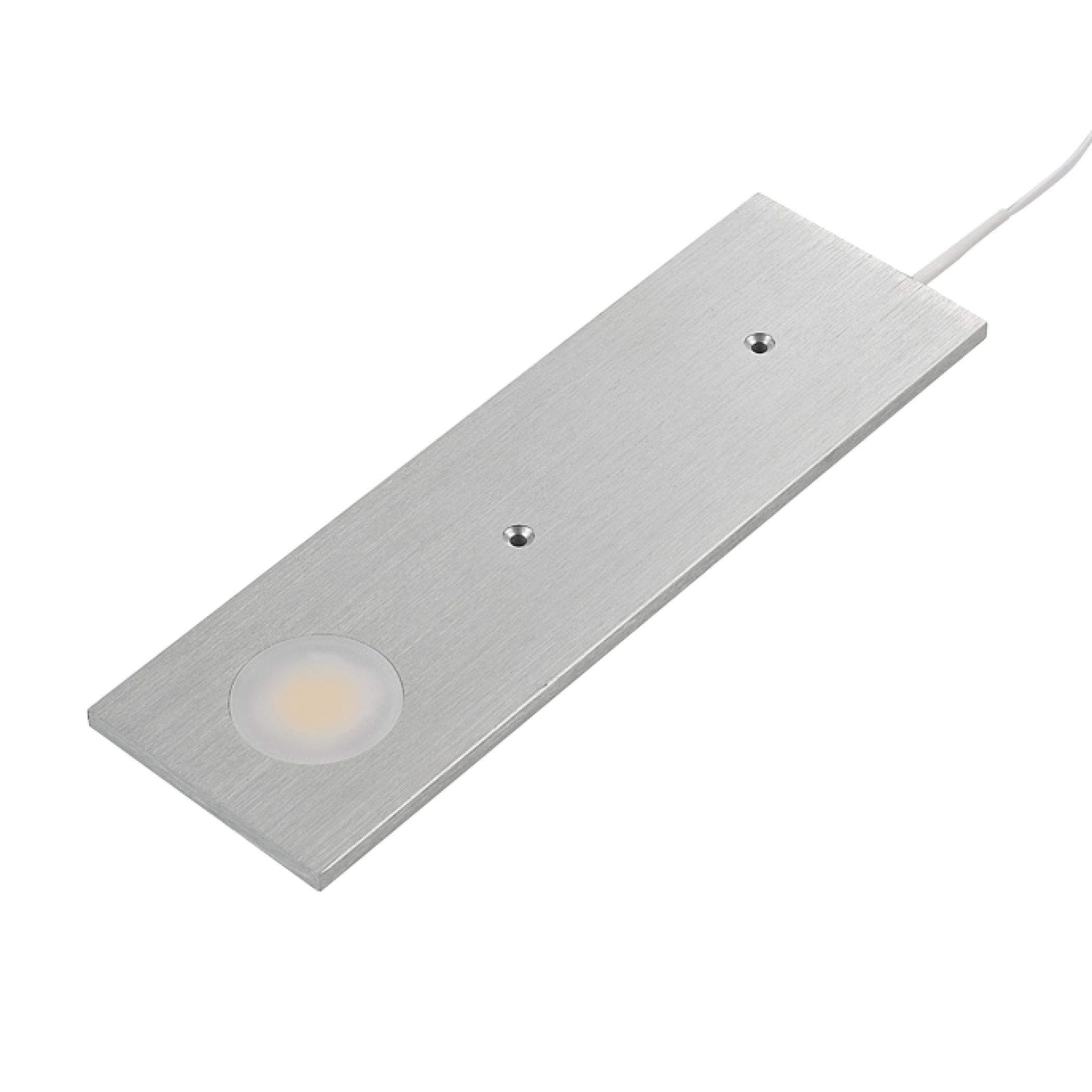 Leyton Lighting Targa Ultra-Thin 12v LED Cob Under Cabinet Light (Aluminium 4000K (Driver Required)