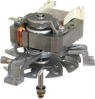 Genuine Beko Oven Fan Motor 264440102, 1cm, Metal, 25dB, 6.3W, 230V AC, Compatible with Arcelik 9650DI, Beko BD533AK, ..., Leisure CK110F232K