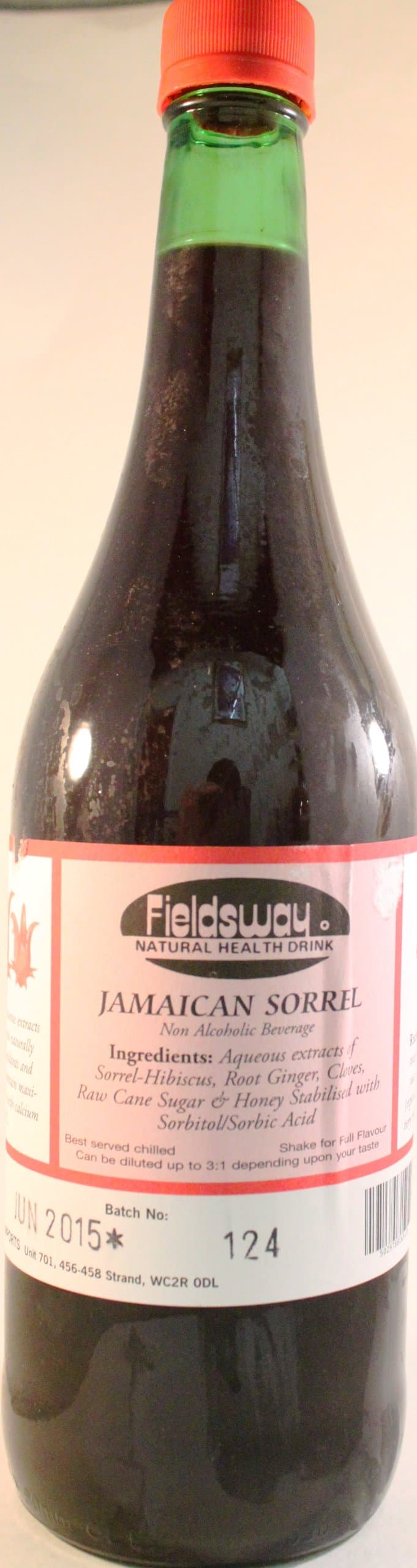 Fieldway Jamaican Sorrel Drink 750ml