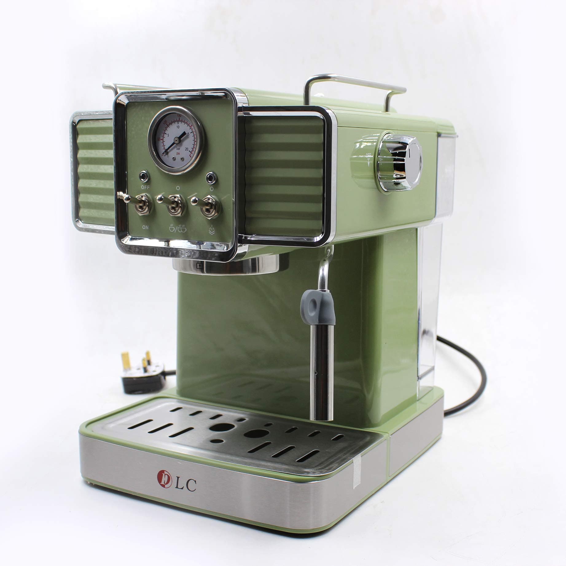 Dlc Espresso Coffee Machine 1.5 L 1350.0 W DLC-CM7311 Green/Silver