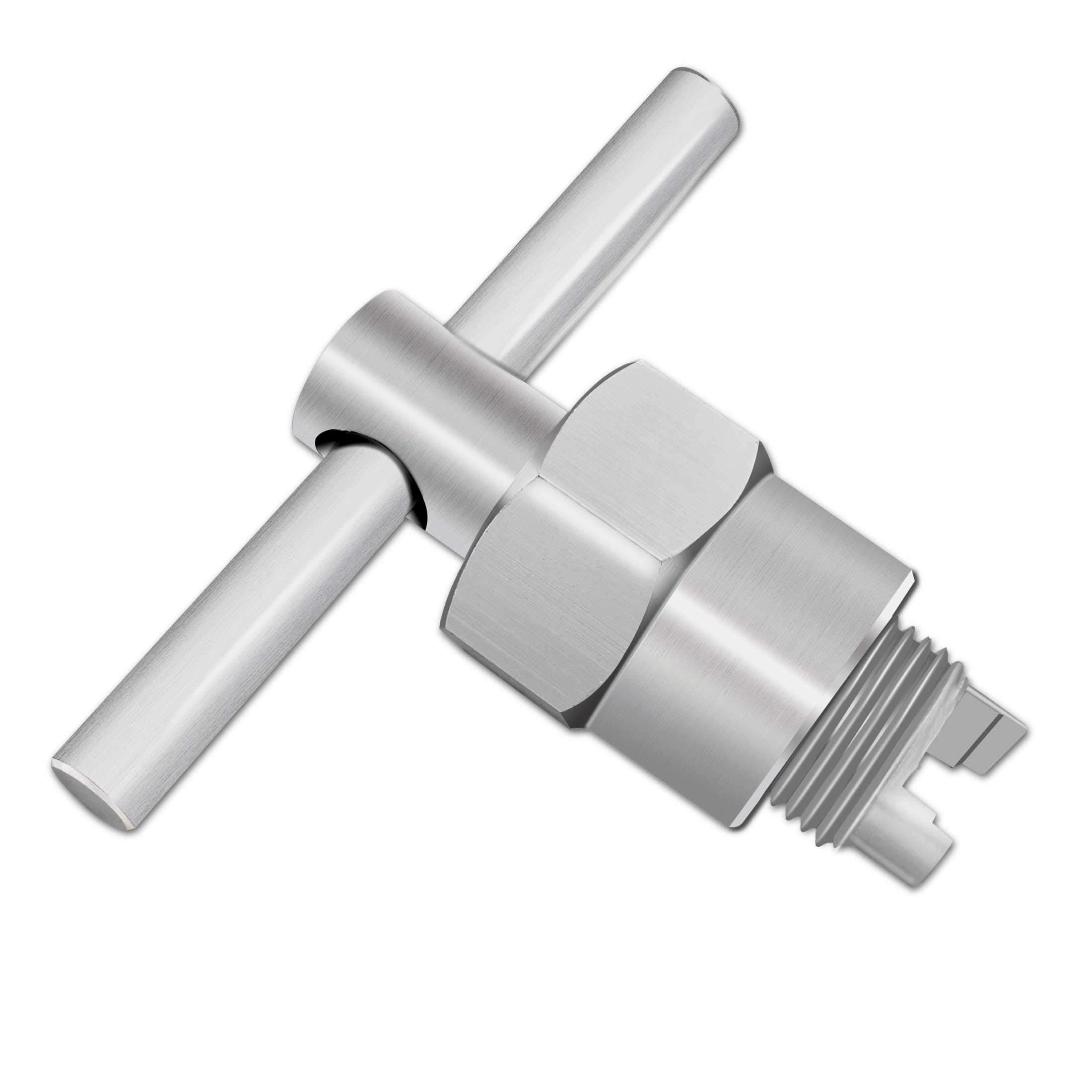 Moen Cartridge Puller Cartridge Removal Tool Compatible with Moen 1200, 1222 & 1225 Series, Aluminum Alloy, Anti-Rust, and Durable Design for Tub/Shower Faucets