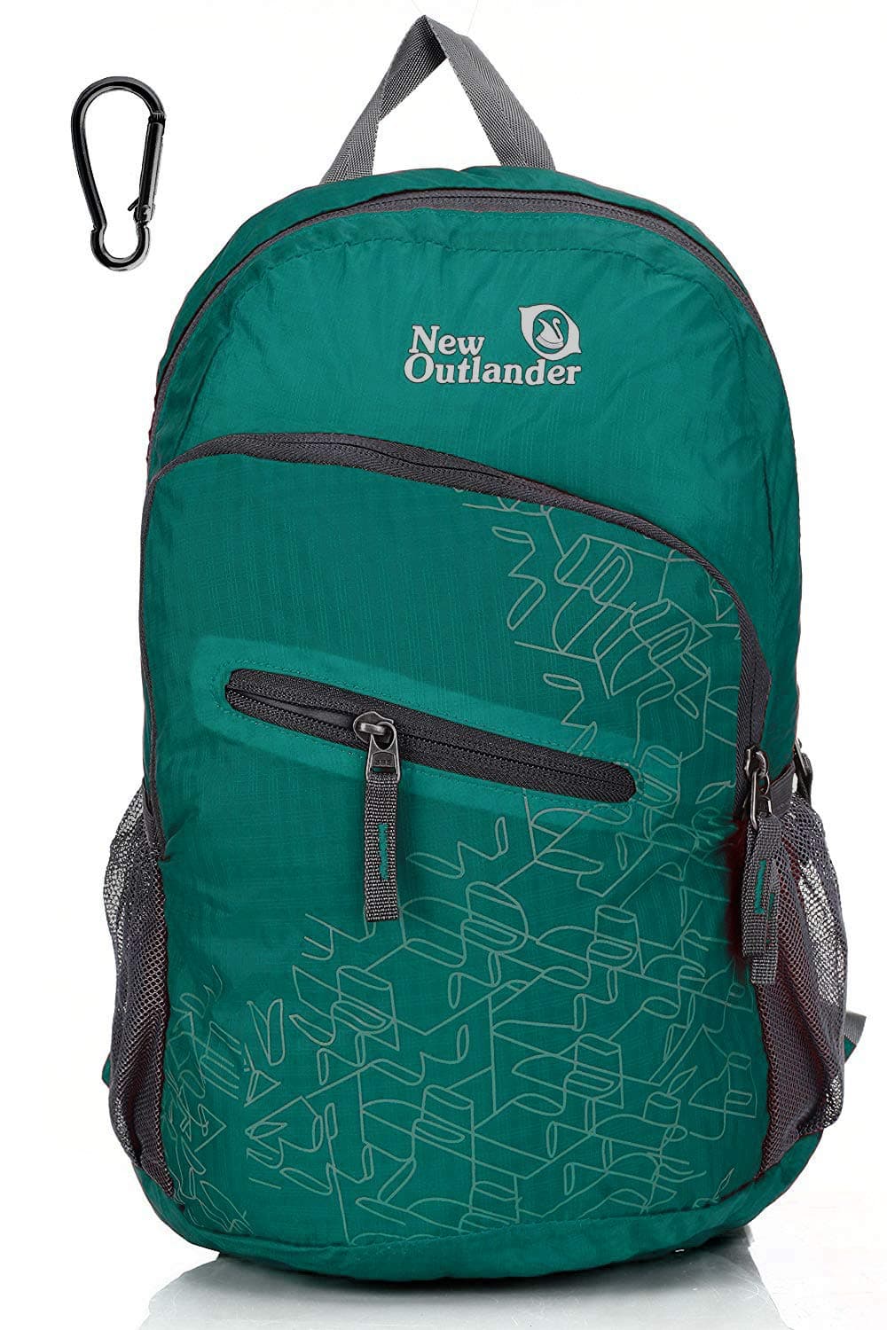 Outlander 20L/33L- Most Durable Packable Lightweight Travel Hiking Backpack Daypack (Dark Teal, 20L)