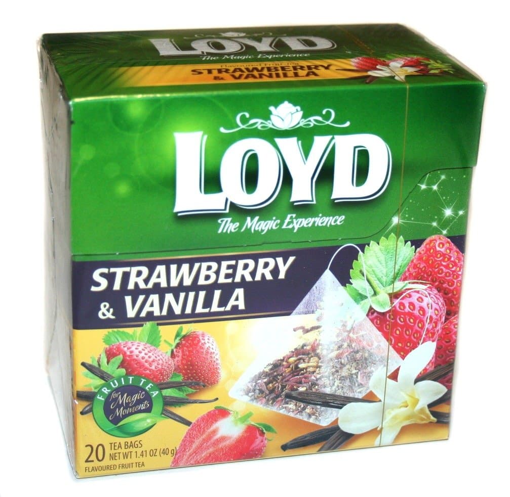Loydthe Magic Expirience Strawberry & Vanilla Fruit Tea 20 Tea Bags