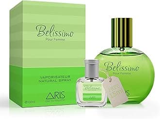 Belissimo by ARIS Eau de Parfum for Women – Long-Lasting Floral Fragrance – 100ml Travel Size Perfume Spray – Elegant Women’s Scent Comes with Extra 15ml Sample (Random Scent Included)