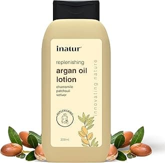 Argan Oil Lotion 200ml – Deep Hydration for Face & Body | Non-Sticky, Natural & Vegan Moisturizer | Ideal for Dry Skin | Nourishing Winter Care for Men & Women | Smooth, Soft Skin Everyday