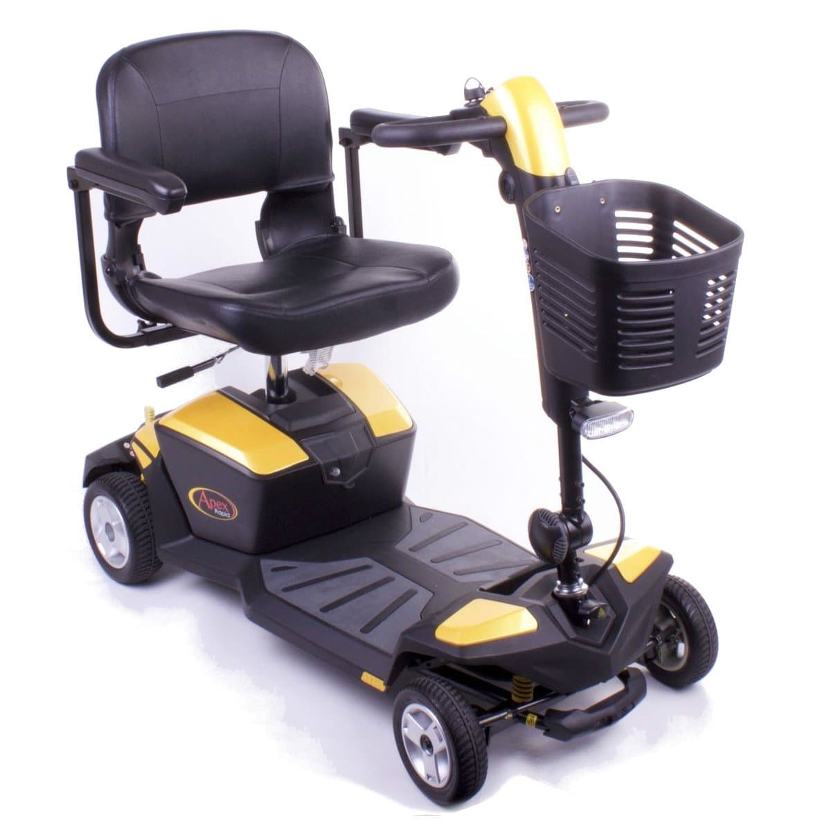 Pride Mobility Go-Go Apex Rapid Mobility Scooter - Orion Yellow
