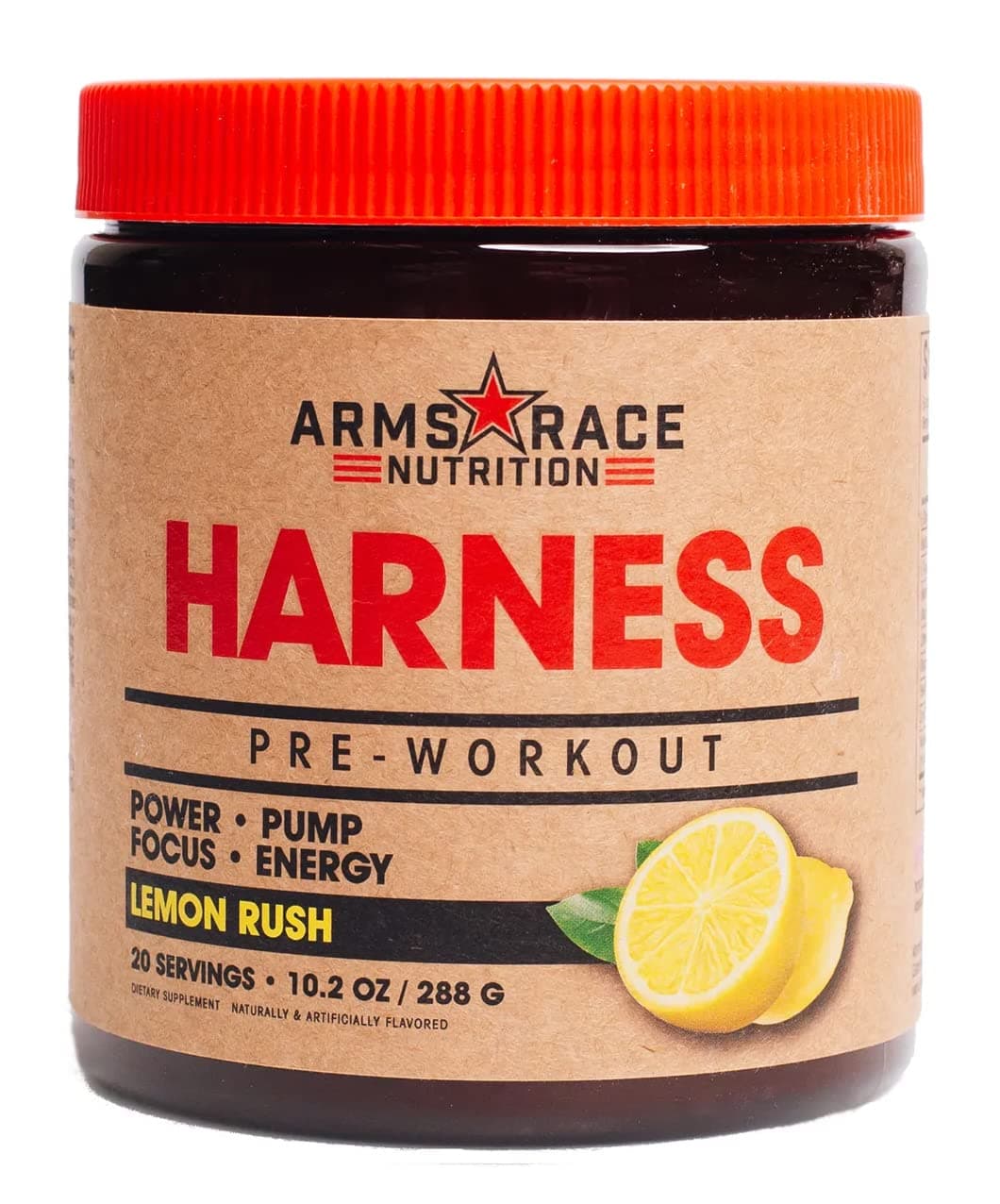 Arms Race Nutrition Harness Pre-Workout, 20 Servings (Lemon Rush)