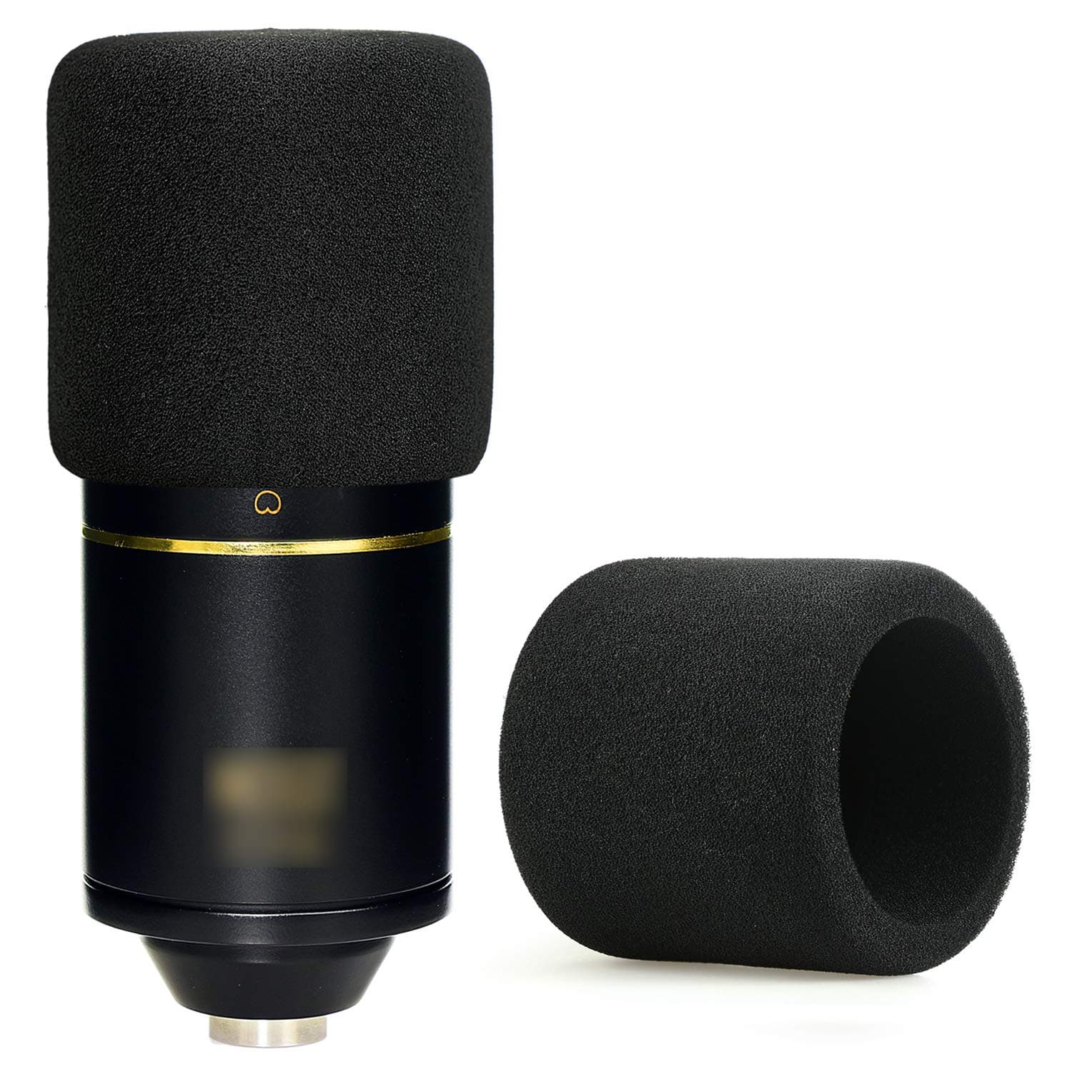 Sponsored Ad – YOUSHARES MXL 770 990 Microphone Foam Windscreen - Mic Foam Cover As a Pop Filter (Black)