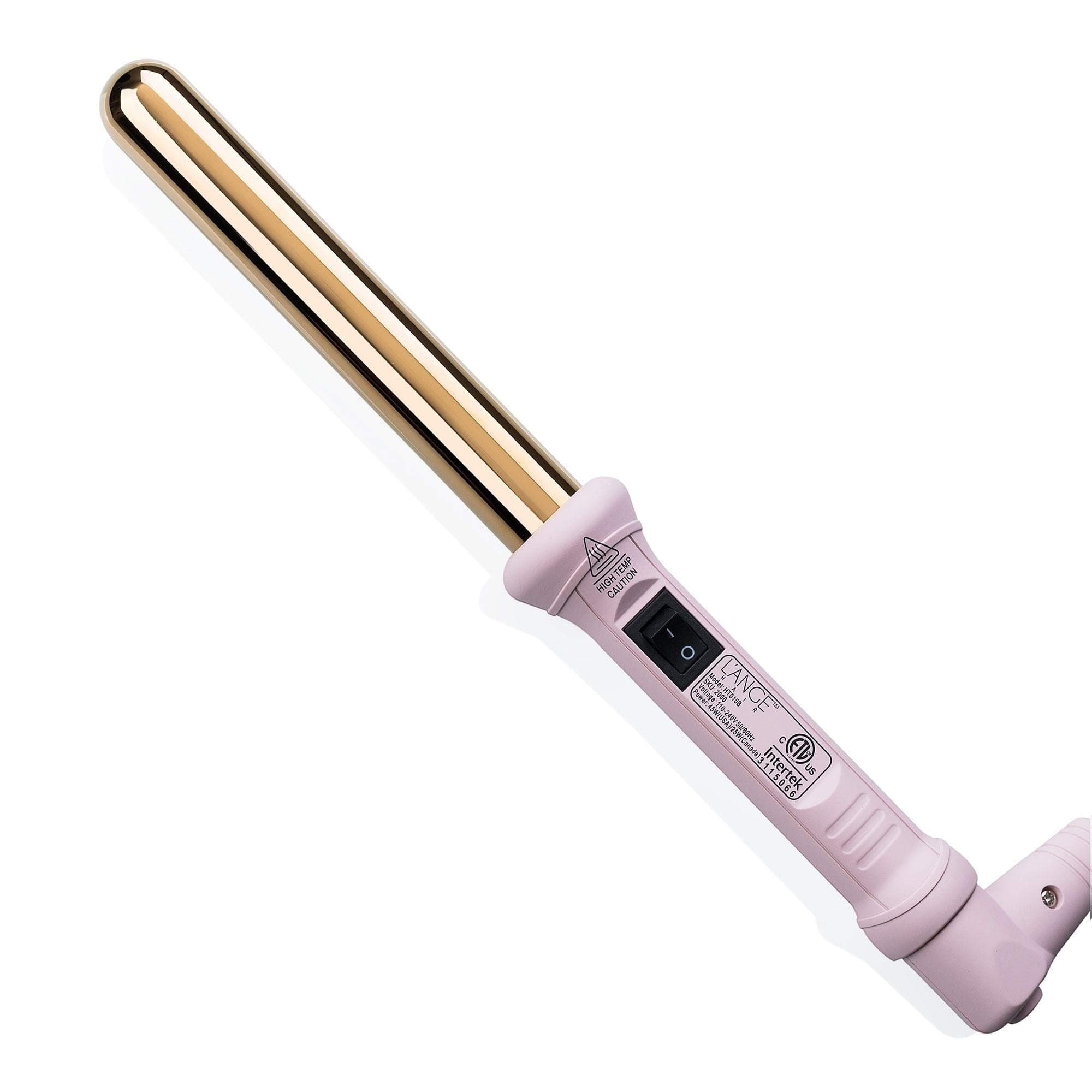 L'ANGE HAIR Ondulé Titanium Curling Wand | Professional Hot Tools Curling Iron 1 Inch | Salon Hair Styling Wands for Beach Waves | Best Hair Curler Wand for Frizz-Free, Lasting Curls