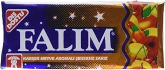 Sugarless Plain Gum, Fruit Mix Flavoured, 20 Pack, 100 Pieces Each