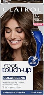 Clairol Root Touch-Up by Nice'n Easy Permanent Hair Dye, 5A Medium Ash Brown Hair Color, Pack of 1