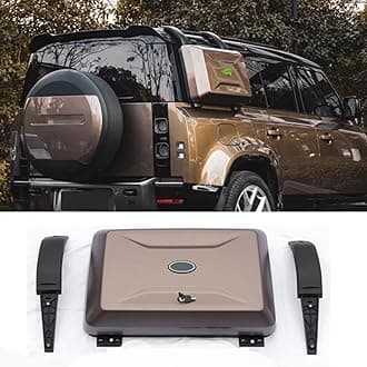 Gondwana Stone Mounted Gear Exterior Side Toolbox Storage Box Carrier with Lock fits for Land Rover Defender 110 2020-2025