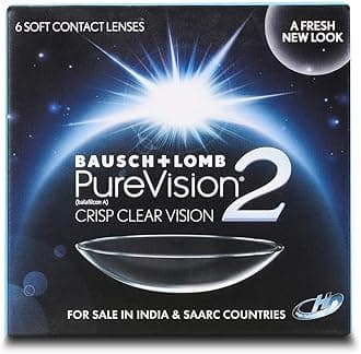 Bausch & Lomb Purevision2 Monthly Disposable Contact Lens (6 Lens Pack +3.75)