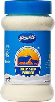 Pankti Freeze Dried Sheep Milk Powder (No Artificial Colors or Flavors, No Preservatives or Additives) 100 Gm (Pack Of 1)