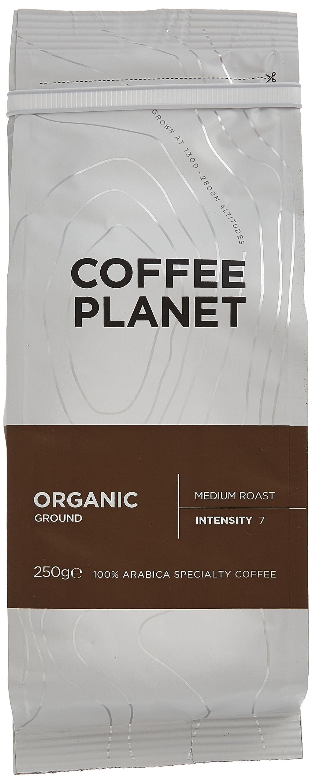Coffee Planet Organic Medium Roast Ground (250 Gm)