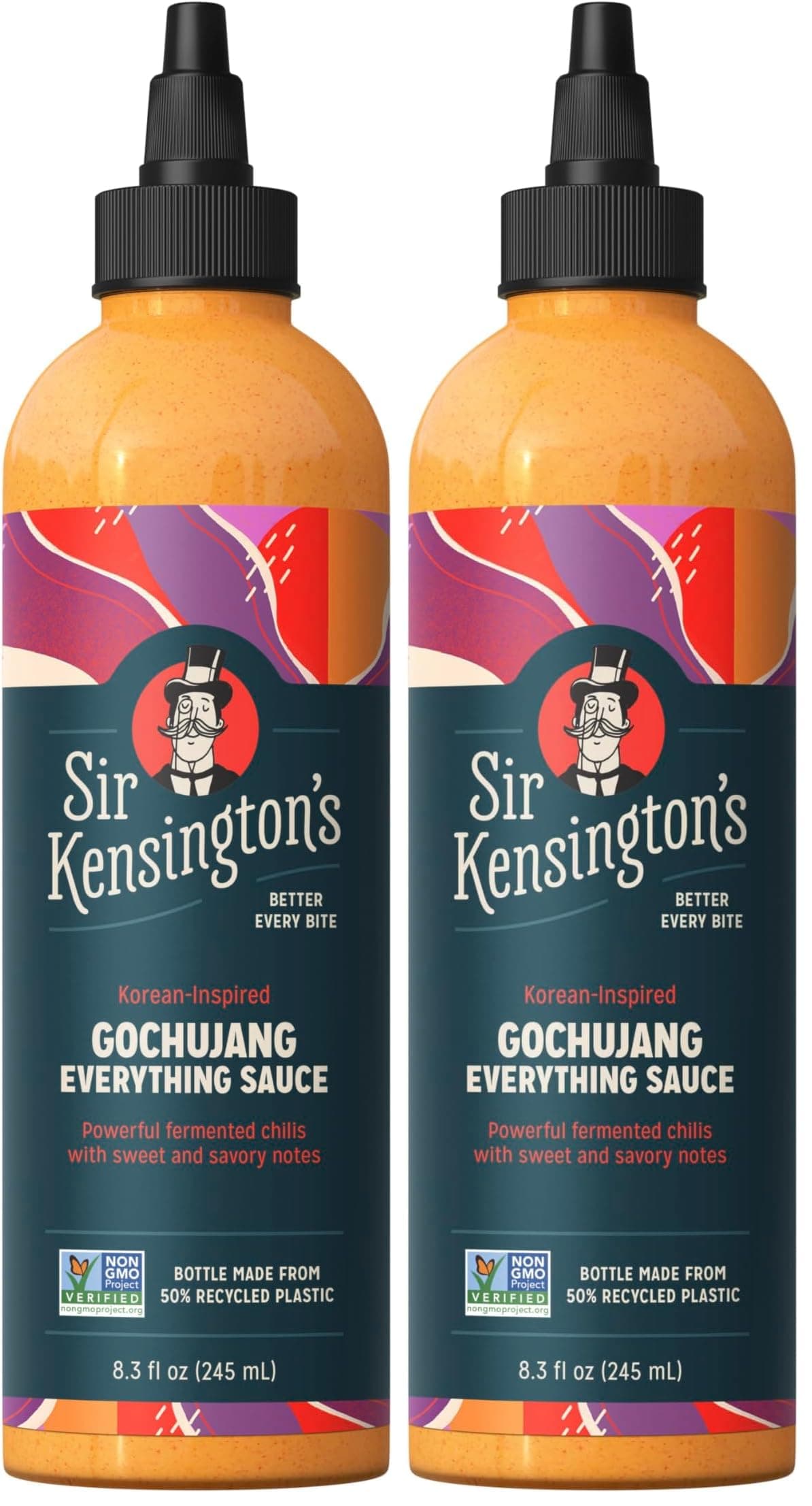 Everything Sauce Gochujang Dressing Dip and Drizzle Keto Diet Certified Dairy Free Gluten Free Non- GMO Project Verified Shelf-Stable 8.3 oz (Pack of 2)