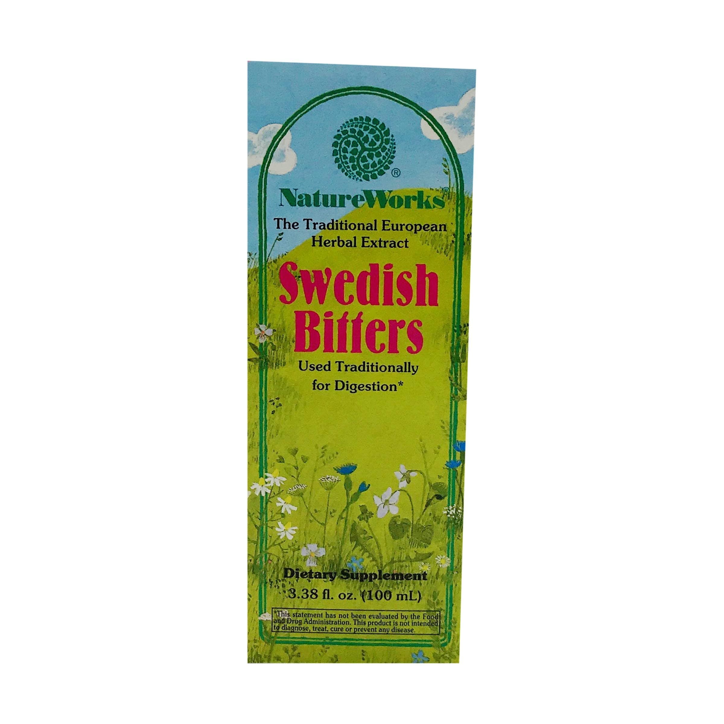 Natures Way Natureworks Swedish Bitters, 3.38 Fl Oz (Pack of 1)