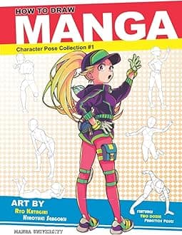 Japanime Co. Ltd. How to Draw Manga: Character Pose Collection #1