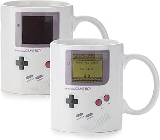 Game Boy Heat Change Mug Electronic Games, Multi Colour, Pp3374Nn, Gifpal210, 10 X 12 X 8 cm