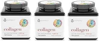 Collagen Advanced Formula Types 1 2 and 3 160 Tablets (3-Pack)
